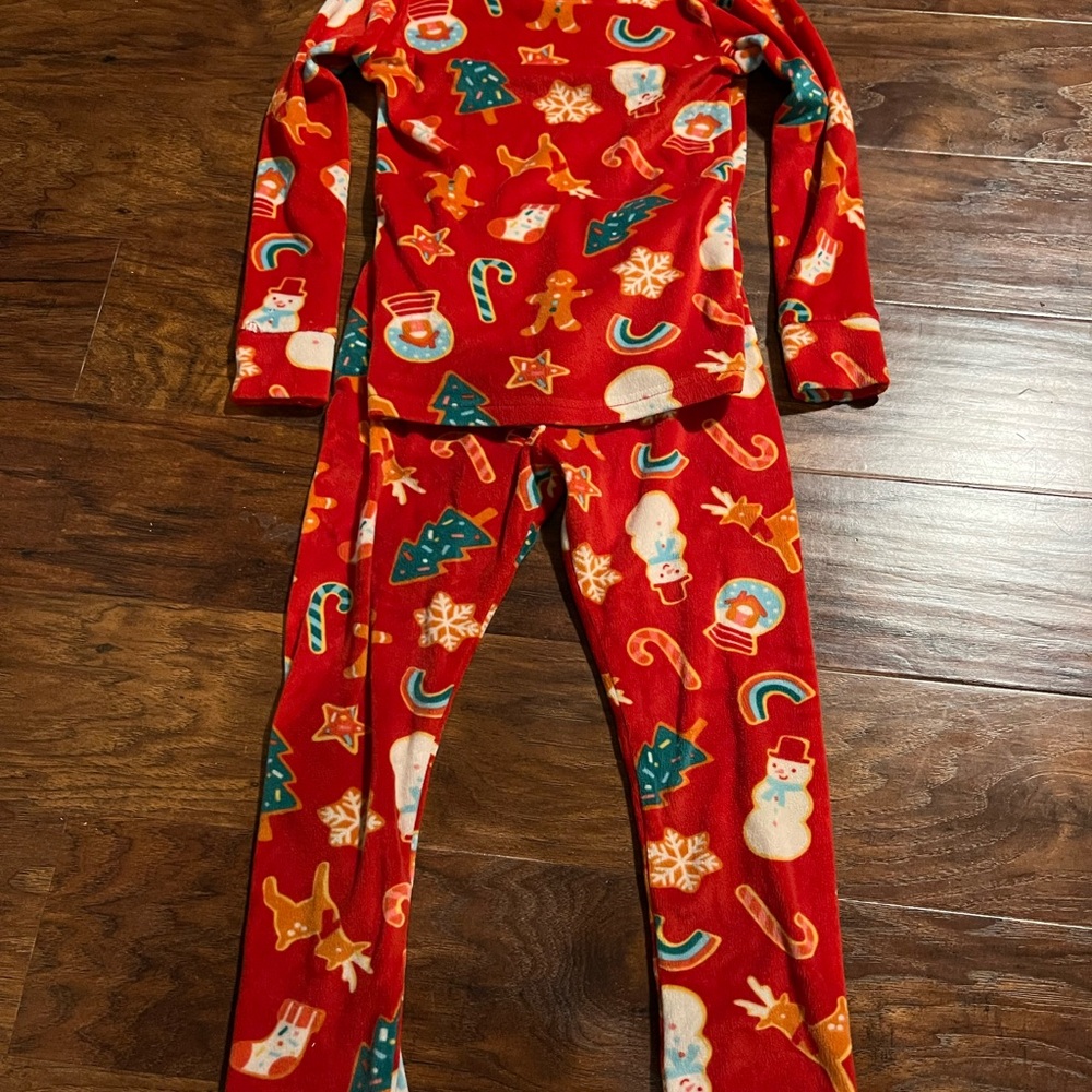 Festive Red Kids Pajamas